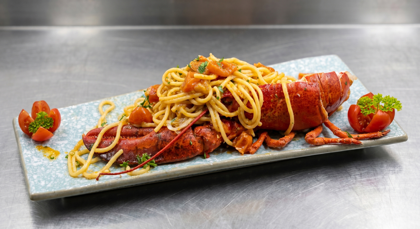 Spaghetti all'astice